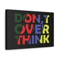 thumbnail image 2 of Inspirational Wall Art Don't Over Think Canvas Wall Art Motivational Motto Inspiring Prints Artwork Decor Ready to Hang Unframed, 2 of 18