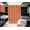 Orange, variant on Gorgeous Home Linen Honeycomb Print 15-Piece Bath Bundle, Includes Fabric Shower Curtain, 12 Fabric Hooks and 2 Rugs (Orange)