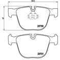 thumbnail image 2 of Balatas Bajos Metales M5 2006 al 2010 BMW 5.0L V10 Traseras BREMBO, 2 of 5