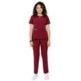 thumbnail image 6 of Women's Soft Stretch Silver Zipper Uniform Scrubs - Style ST400, 6 of 8