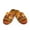 Brown Running Horse, variant on Blue Wolf Print Open Toe House Slippers for Women Men Soft Cotton Indoor Shoes Memory Foam Slip On Bedroom Slippers, Size 7.5-8.5