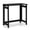 Black, variant on Giantex Folding Console Table,Couch Sofa Table for Living Room, Hallway, Small Spaces, Brown
