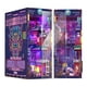 thumbnail image 1 of Kit Book Nook Tonecheer Cyber Punk Cyber City con luz LED, 1 of 8