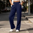 thumbnail image 6 of RYRJJ Womens Stretch Dress Pants Casual Slacks Pants with Pockets Flared Straight Leg Bootcut Trousers for Office Work Business(Navy,XXL), 6 of 9