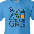 thumbnail image 4 of Inktastic Science is for Girls Youth T-Shirt, 4 of 5