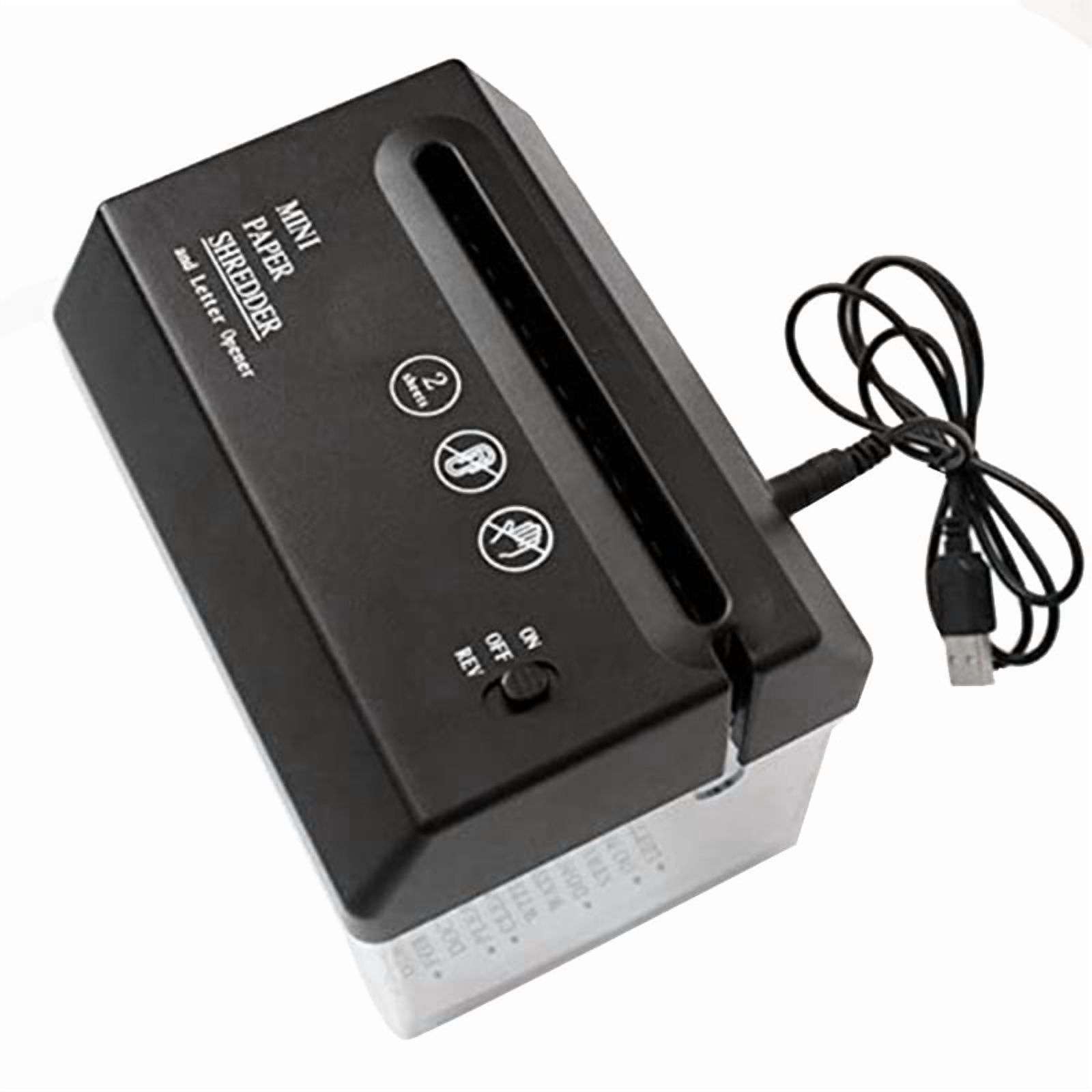 Portable Electric Paper USB Battery Operated Documents Paper Cutting Tool Office