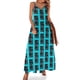 thumbnail image 1 of Vestido sin mangas con pintura al óleo floral vintage para mujer, vestidos largos con velo, traje de verano para mujer, 1 of 7