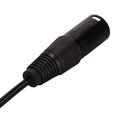 thumbnail image 4 of 0.6ft 3-Pin XLR Male to 2 RCA Female Y Splitter Cable Noise Reduction o Cord Adapter for Mixers Power Amplifiers, 4 of 4