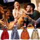 thumbnail image 1 of Xihbxyly Funda Navideña para Botella de Vino, Diseño de Terciopelo con Lentejuelas, Decoración Festiva, Papel de Regalo Multiusos, Accesorio para Botella de Champán, Decoración para Fiestas, Tamaño 2, 1 of 6