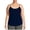 Dark Blue, variant on LTTVQM Cami for Womens Oversized Thin Strap Lightweight Solid Color Breathable Tank Tops Casual Scoop Neck Lounge Vacation Wear Wine 2XL