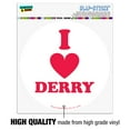 thumbnail image 3 of IT: Chapter 2 I Love Derry Automotive Car Window Locker Circle Bumper Sticker, 3 of 7