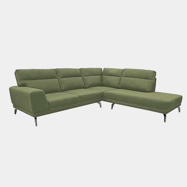 Sala Esquina Naomy Normal Curri Verde - DC Inlab Muebles Modelo D