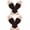 Knitted - Brown * 2, variant on Gustave 2 Pairs Knitted Fingerless Gloves for Women Winter Warm Mittens Stretchy Half Finger Texting Gloves Arm Warmers with Thumb Hole for Driving Cycling Working