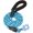 Blue, variant on 2/4/5/6FT Dog Leash, Heavy Duty Rope Leashes, Reflective Nylon Pet Lead with Aluminum Quick Release/Locking Tactical Frog Clip for Small Medium and Large Dogs, 1/2 inch