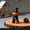 C, variant on Mini Pumpkin Man Figurine for Halloween Decorations, Cute Ghost Doll Tabletop Ornament, Spooky Festive Room Desktop Display for Home Office Shelf，A