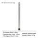 thumbnail image 2 of Aluminum Alloy Table Legs, Three-Position Height Adjustable, Telescopic, Portable for Outdoor Camping Short, 2 of 5