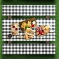 thumbnail image 6 of Picnic Table Cover Fitted with Bench Covers & Insulated Lunch Bag, Camping Essentials Waterproof Elastic Tablecloth, Fitted Tablecloths for 6 Ft Rectangle Tables and Seats for Outdoor, 72x30 In 4Pcs, 6 of 10