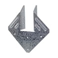 thumbnail image 2 of Simpson Strong-Tie 5607502 4 x 4 in. 18 Gauge Galvanized Steel Hurricane Tie, 2 of 2