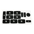 thumbnail image 3 of SPRING For Fiat Croma Windows Button Stickers Decals Repair Worn Button Knob Switch Push Button Window Control Panel Black Car Stickers, 3 of 9