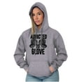 thumbnail image 3 of Addicted to Glove Fighter Athlete Hoodie Sweatshirt Women Men Brisco Brands X, 3 of 6