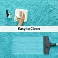 thumbnail image 7 of Arogan Modern Soft Fluffy Carpet for Living Room, Bedroom and Children's Room, Teal, 5'x8 '., 7 of 7