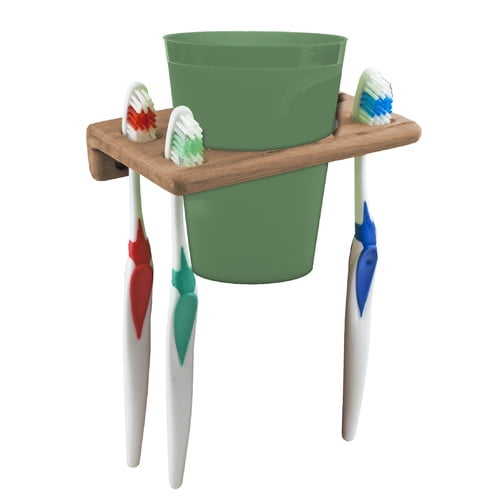 SeaTeak Cup and Toothbrush Holder by Waterbrands
