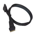 thumbnail image 4 of Mini cable de blindaje de doble grupo SFF-8611 12 Gbps ANGGREK para servidores, 4 of 8
