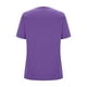 thumbnail image 4 of Fiudx Ofertas Del Día Camisa Superior de Manga Corta con Botones Lisos para Mujer, 4 of 5