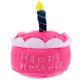 thumbnail image 1 of KAKOWELY Juguete de pastel de cumpleaños para perro, juguete de perro chirriante con forma de pastel de feliz cumpleaños, juguete de pastel de perro de peluche, 1 of 5