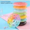 thumbnail image 5 of RBCKVXZ Storage,7-Sided Portable Box Planner Small Case (Seven Day Weekly Container) Medication,Holder Boxes Organizer Pillbox Dispenser Organizer on Clearance Under $5, 5 of 9