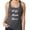 Gray, variant on Family Mother Wife Mom Boss Lady Printed Design Tank Top Soft and Comfy Tank Top, Lightweight Tank Top Color Black Small