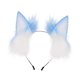 thumbnail image 5 of Aro para el pelo con orejas de felpa Salvador Azul, 5 of 8