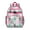 Rose-red-8, variant on Bee Lovers Students Backpack with Cute Bumble Bee Cartoon, Honeybee Lover Print Design, Yellow Hive Pattern for Students and Students