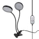 thumbnail image 1 of Lámpara De Cultivo De Doble Cabezal, Luz LED Para Cultivo De Plantas, 5 Niveles Regulables, 30W, Alimentada Por USB Para Interiores, 1 of 7