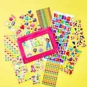 Hello Hobby Galaxy Hearts Themed Stickers, Multicolor, Heart Icons, 31 Count
