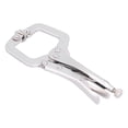 thumbnail image 1 of Abrazadera De Orificio De Bolsillo De Metal, Alicates De Bloqueo De Abrazadera En C Multifuncionales Firmes Alta Dureza Que Mejora La Eficiencia Del Trabajo Para Soldar Para ANGGREK C‑Clamp Locking Pliers, 1 of 8