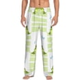 thumbnail image 2 of Lsque Frogs and Dragonflies Print Men's Pajama Pants, Lounge Pant - Comfortable Home Wear,Elastic Waistband, Stylish Design-Small, 2 of 9