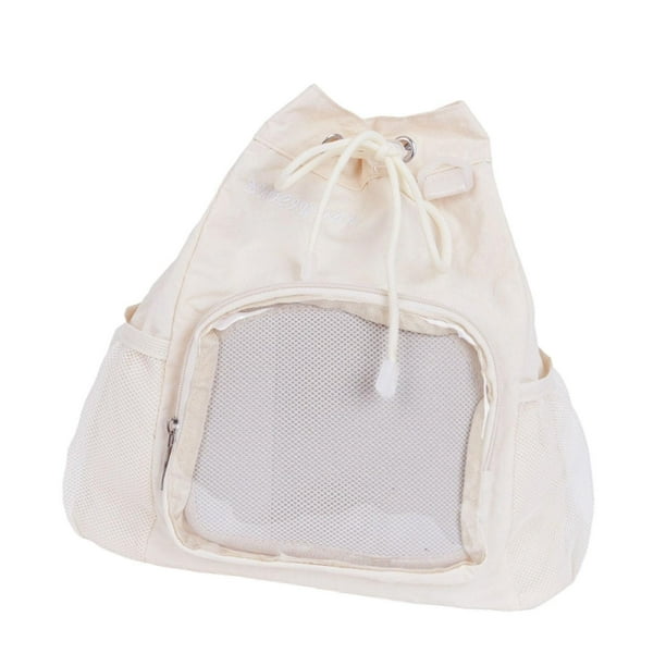 Mochila de moda para chicas adolescentes, informal, versátil, para mujer, mochila portátil para blanco