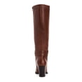 thumbnail image 2 of Giani Bernini Womens Rozario Leather Wide Calf Knee-High Long Boots, 2 of 4