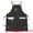 Black, variant on Unique Bargains Adjustable Long Waist Cooking Apron with Pockets for Kitchen Black