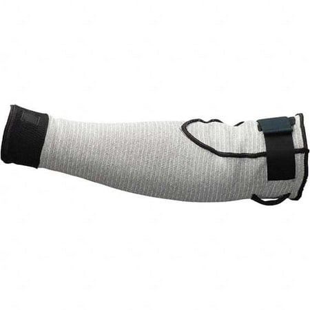 

KleenGuard Size Universal White/Black Dyneema Cut Resistant Sleeve 18 Long Sleeve Cut Resistance Level 3 Elastic Opening at Both Ends