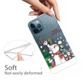 thumbnail image 2 of KAIYANG Para iPhone 14 Pro Max Funda navideña para teléfono móvil Estuche de TPU fino resistente a los arañazos Estilo familiar M iPhone 14 Pro Max Multicolor, 2 of 5