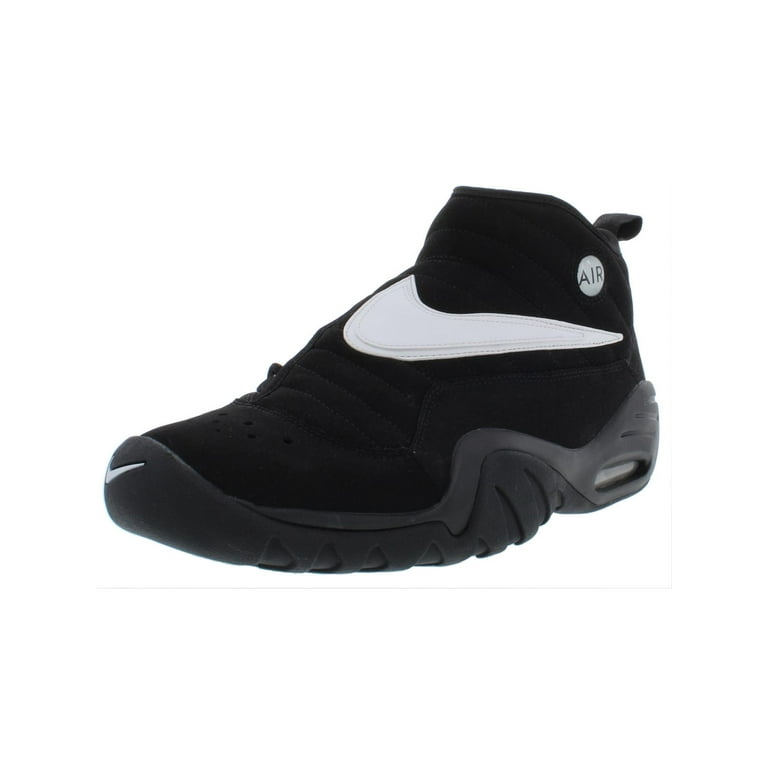Nike Mens Air Shake Ndestrukt Nubuck Basketball Shoes Black 12
