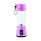 thumbnail image 1 of Licuadora portátil, exprimidor eléctrico de 400ml, exprimidor de cítricos multifuncional recargable por USB, Mini vaso de batidora para ejercicio y Púrpura, 1 of 8