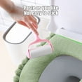 thumbnail image 5 of YFTDEY Toilet Seat Cushion – Thickened Universal Toilet Seat, Warm Version Washable Sitting Cover, Household Toilet Collar, Soft Adhesive Seat Cushion, 5 of 6