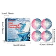 thumbnail image 2 of toilet bowl cleaners,Toilet Freshness & Cleaning Block,Toilet Tablets,Continuous Clean Toilet Drop Ins,Pack of 4, 2 of 8