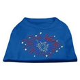 thumbnail image 1 of Fireworks Rhinestone Shirt Blue Xl (16), 1 of 1