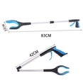 thumbnail image 2 of Clip extensible plegable JM azul de 83 cm ayuda de aluminio con clip de goma giratorio, 2 of 5