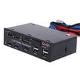 thumbnail image 1 of 5.25"All-in-One Media Dashboard Multi-Function Front Panel Card Reader USB 2.0 and USB 3.0 ESATA, 1 of 4