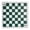 Green, variant on Bobby Fischer Tournament Roll up Chess Board - Vinyl with Gray Squares by Wood Expressions, Inc.